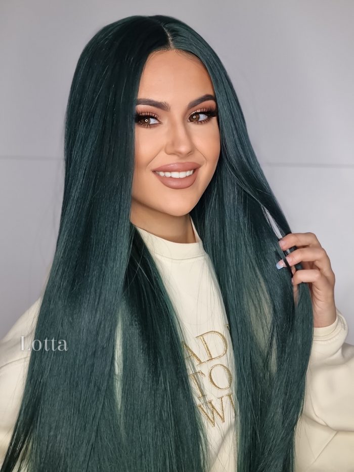 lotta Perike s cipkom mrezicom Kia Green 1675196741041